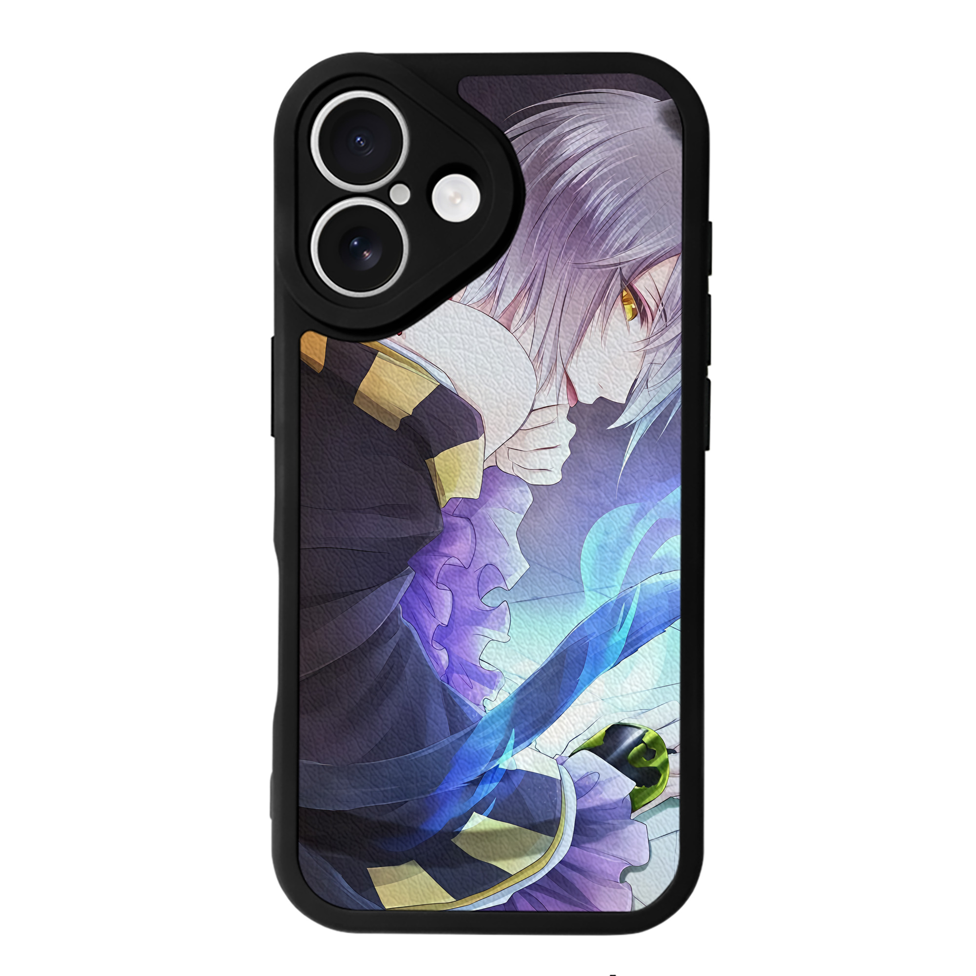 （画像用） 刀剣乱舞 Touken Ranbu 【iPhone 16シリーズ対応】シリコンスマホケース（レザー調） 材質：シリコン